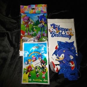 Sonic birthday decorations